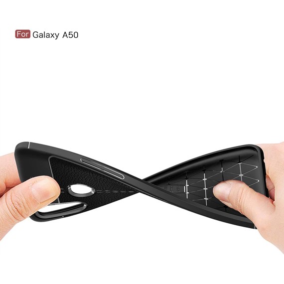 Samsung Galaxy A50 Kılıf CaseUp Niss Silikon Lacivert 3